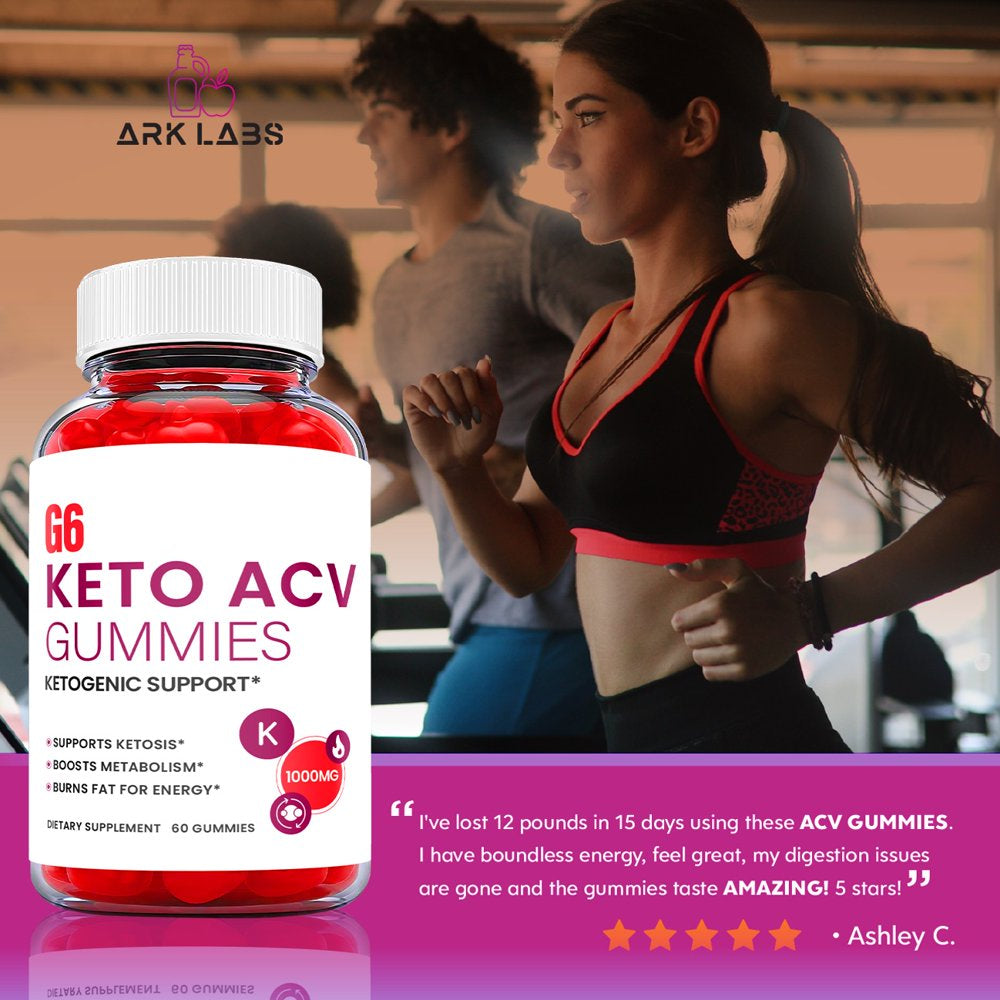 (3 Pack) G6 Keto ACV Gummies - Supplement for Weight Loss - Energy & Focus Boosting Dietary Supplements for Weight Management & Metabolism - Fat Burn - 180 Gummies - Nutricity.com.au