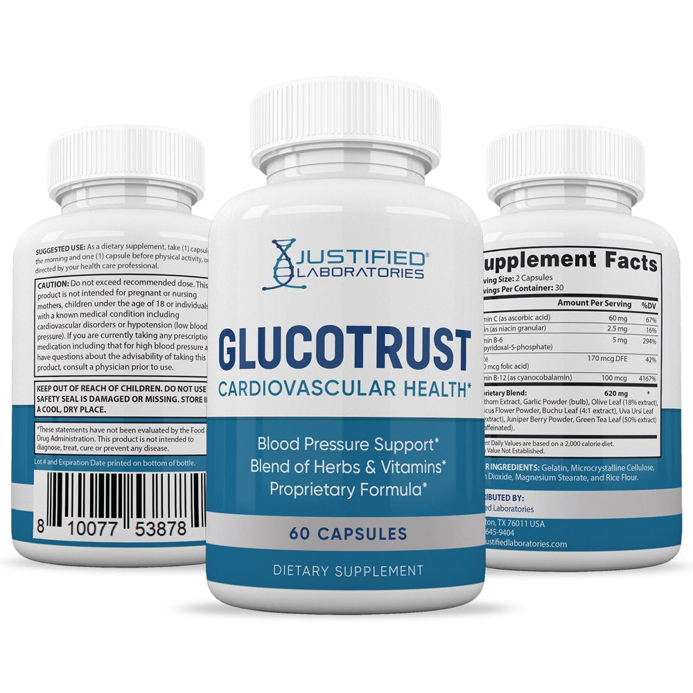 (2 Pack) Glucotrust Premium Formula 688MG 120 Capsules - Nutricity.com.au