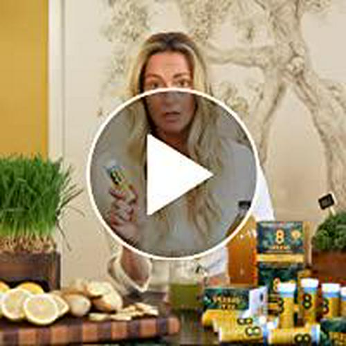 8Greens Detox Fizzy Tablets - Packed with 8 Powerful Super Greens (1 Tube/10 Tablets)