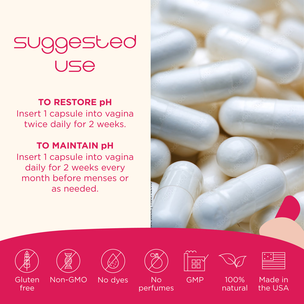 Boricap Boric Acid - Restores Ph and Normal Vaginal Health 600Mg -30Ct