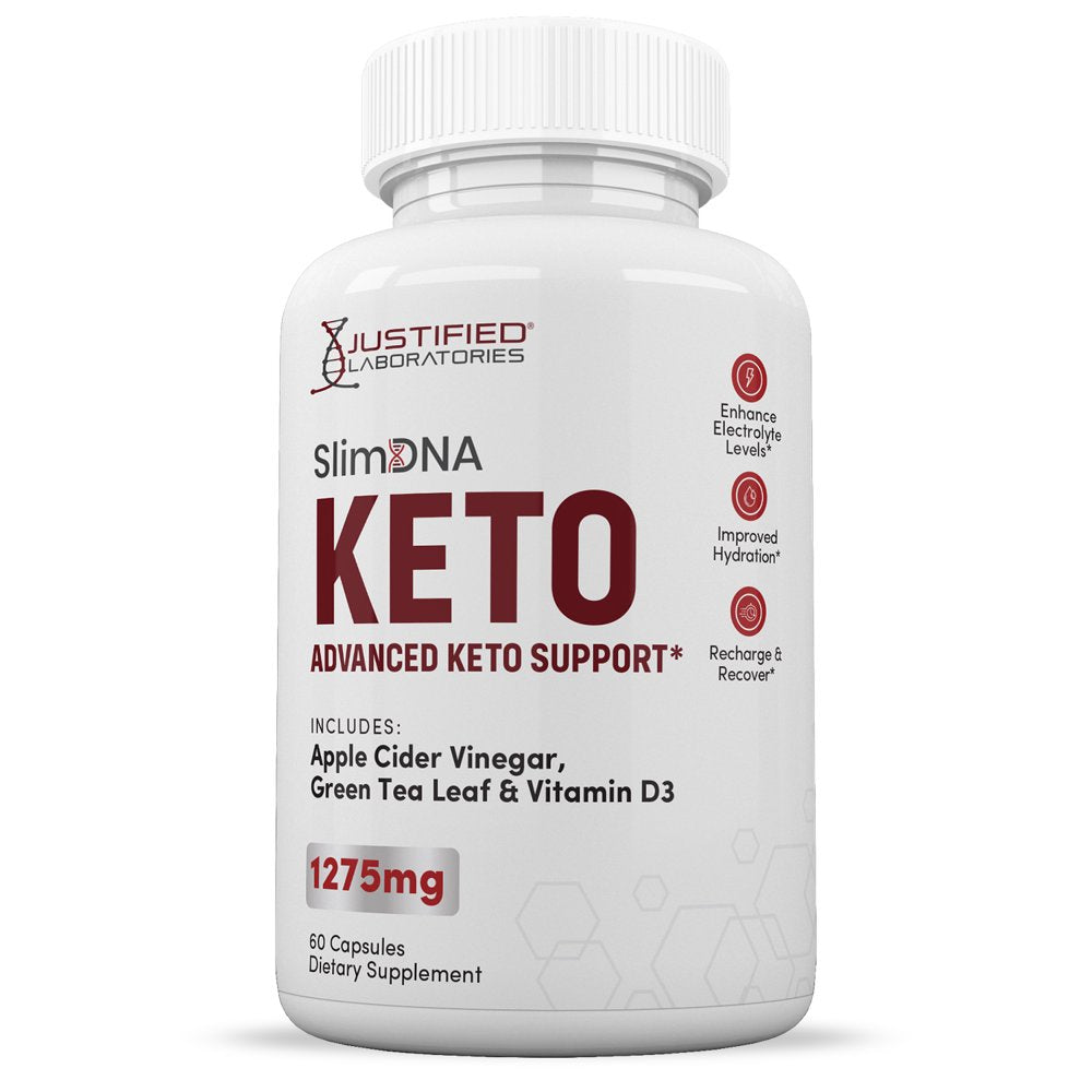 (2 Pack) Slim DNA Keto ACV Pills 1275Mg Alternative to Gummies Dietary Supplement 120 Capsules - Nutricity.com.au
