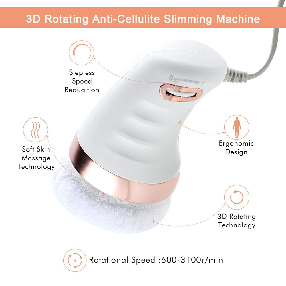 Body Sculpting Machine, Cellulite Massager Belly Waist Butt, Including 6 Massage Washable Pads