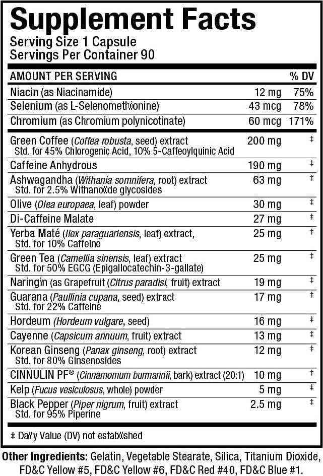 ALLMAX Nutrition - Rapidcuts Shredded - 90 Capsules