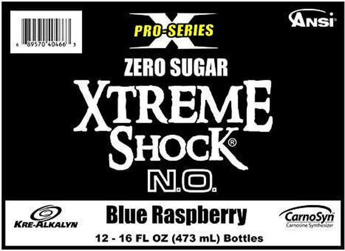 ANSI Xtreme Shock N.O. - Blue Raspberry