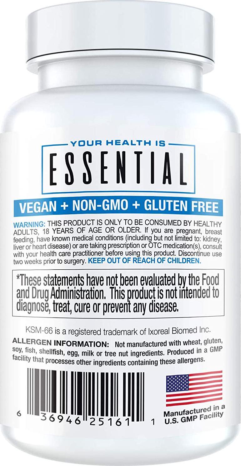 ASHWAGANDHA by InnovaPharm Essentials - 90 Capsules