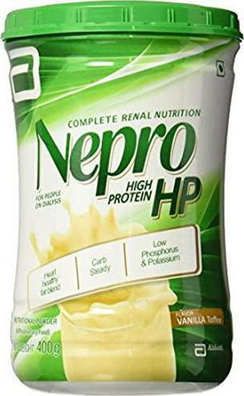 Abbott Nepro HP Vanilla Powder -400gm High Nutrition Energy Feed Steady (6)