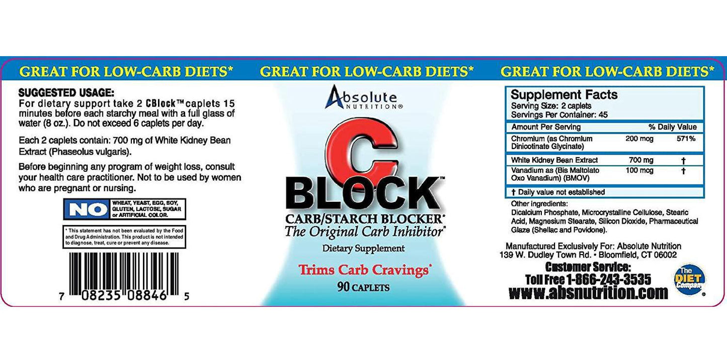 Absolute Nutrition, Carb Blocker and Fat Blocker, Dynamic Duo