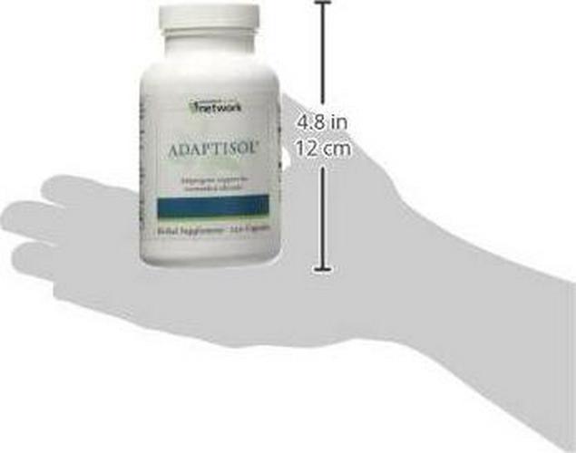 Adaptisol - Natural relief for the most common symptoms of adrenal fatigue, 120 Capsules