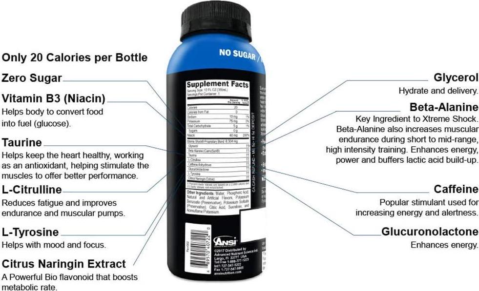 Advance Nutrient Science Xtreme Shock Mountain Burst
