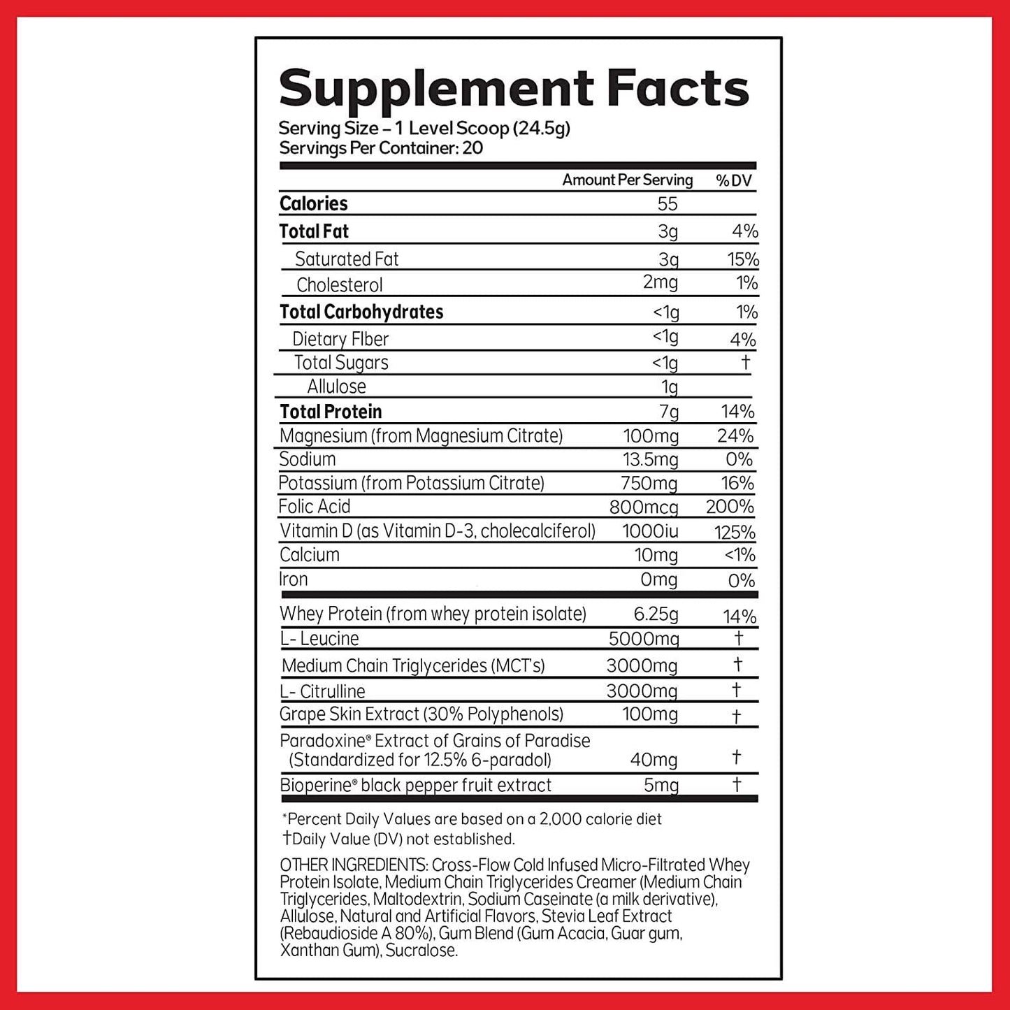 Advanced Molecular Labs - Thermo Heat Protein, Fat Burning Protein, for Low-Calorie and Low-Carb Keto Diets, Vanilla Cream, 20 oz