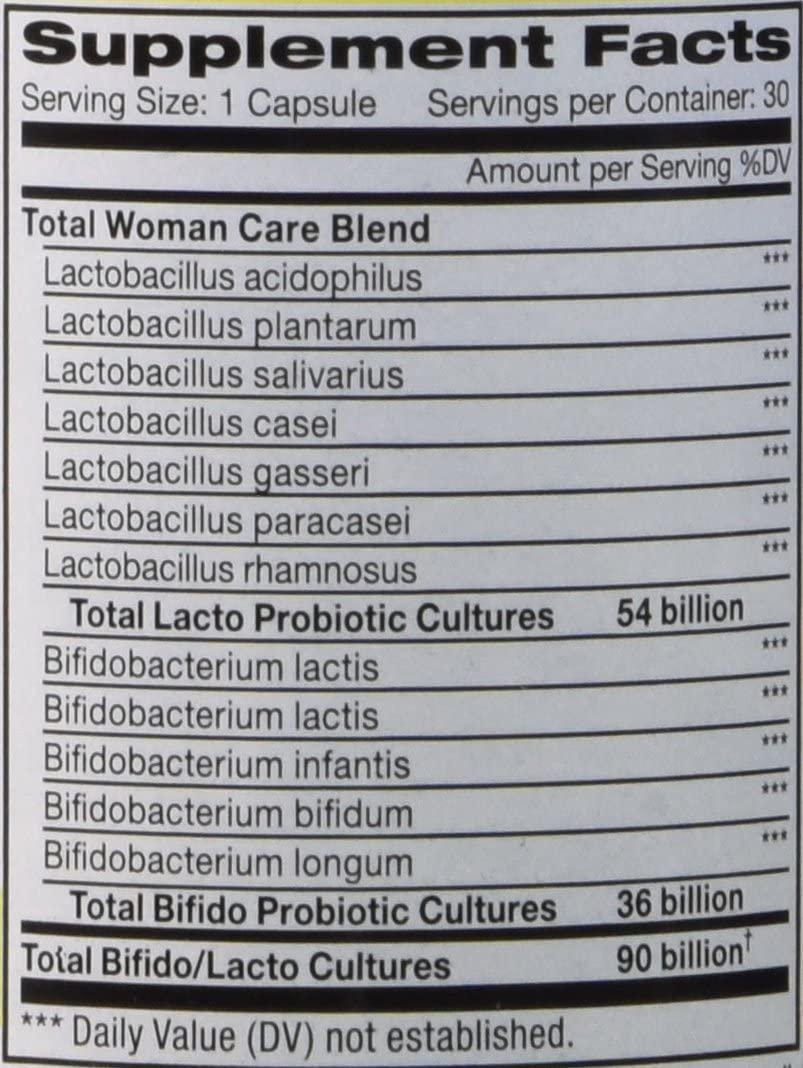 Advanced Naturals Ultimate Floramax Total Woman Care 90 Billion Caps, 30 Count