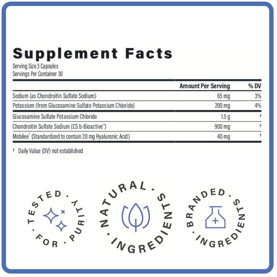 Agilen | Natural Joint Support w/Glucosamine and Chondroitin