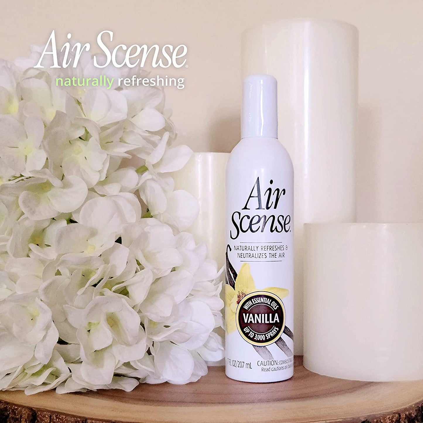 Air Scense Essential Oil Air Freshener, Vanilla, 7 Ounce