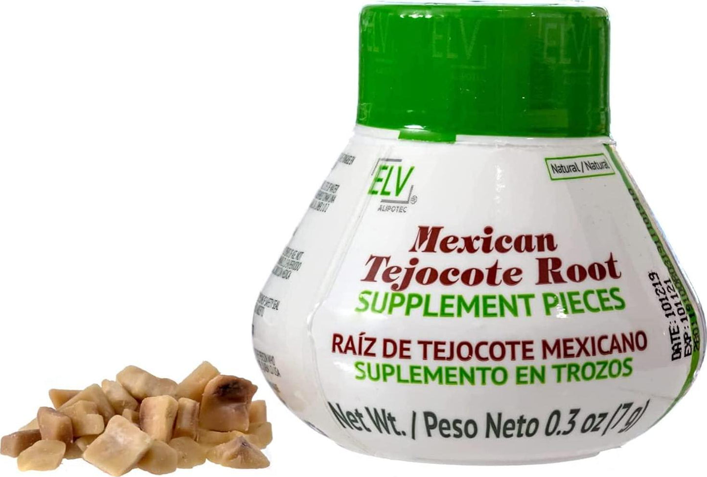 Alipotec ELV Tejocote Root Weight Management - Original Design - 1 Bottle (3 Month Treatment) - Most Popular, All-Natural Weight Supplement in Mexico
