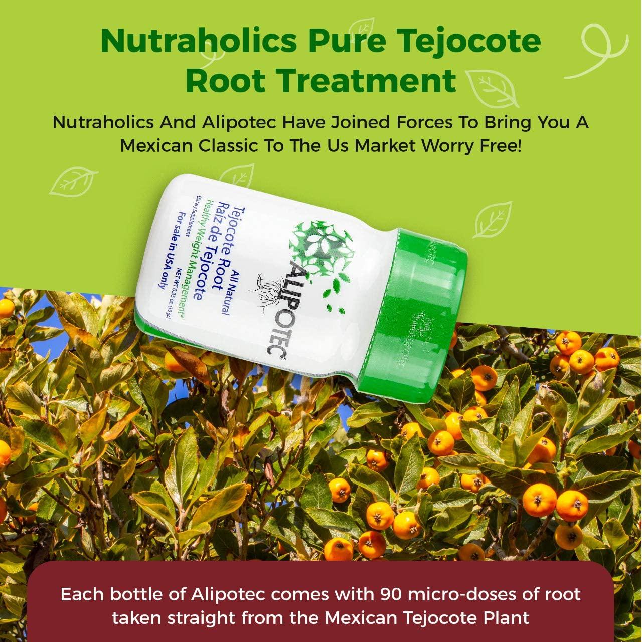 Alipotec Tejocote Root Treatment 2 Pack - 6 Month Supply - Mexico Version