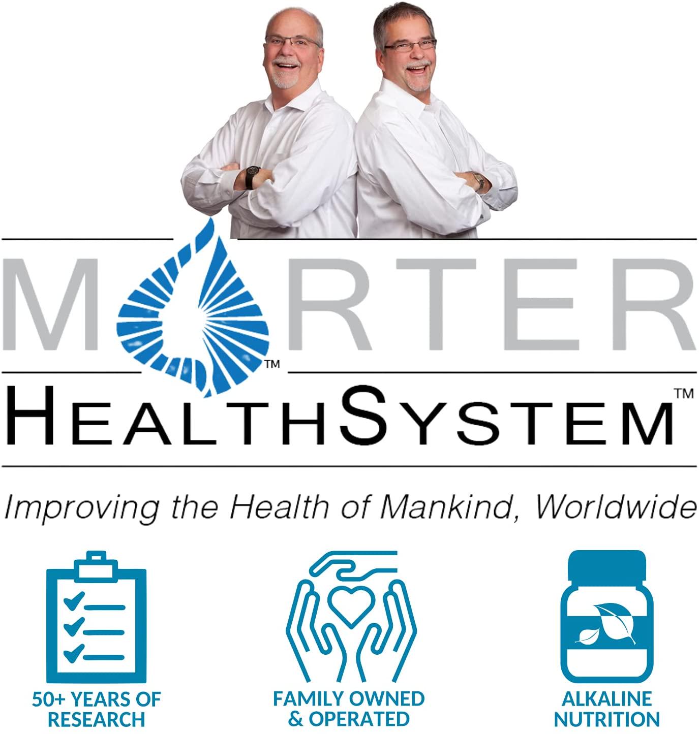 Alka•Green Powder — Morter HealthSystem Best Process Alkaline — Nutrient Dense Organic Barley Grass Supplement — Natural Source of Enzymes and Amino Acids