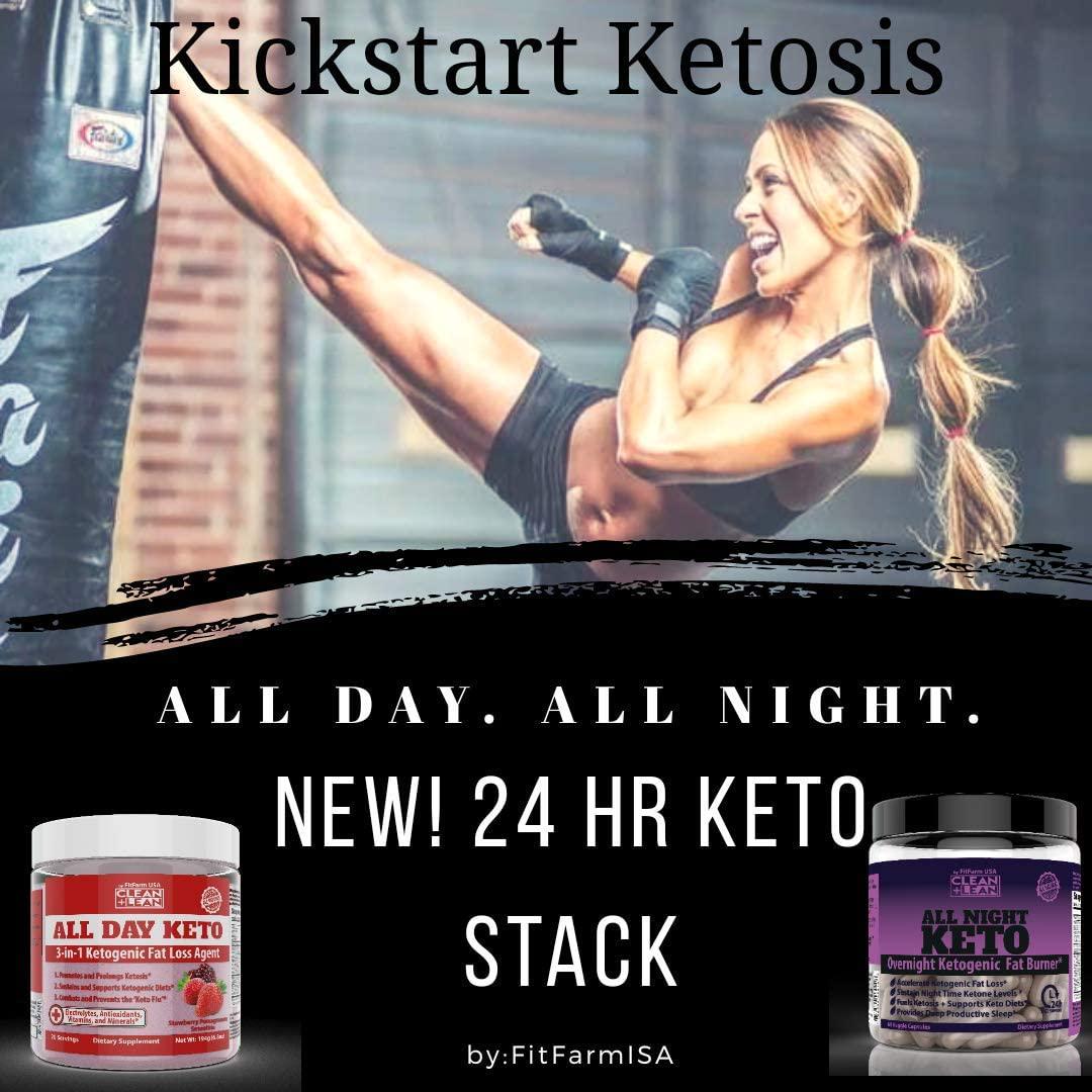 All Day Keto 3-in-1 Ketogenic Fat Loss Agent-Ignite Ketosis, Propel Your Keto Diet