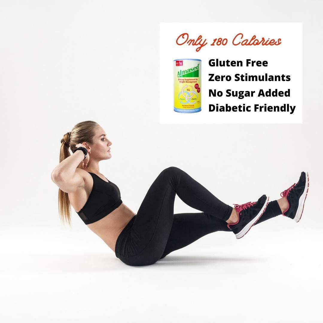 Almased Vanilla shakes Gluten-Free, non-GMO Powder Boost High Protein, Vanilla Flavor, 17.6 oz (3 Pack)