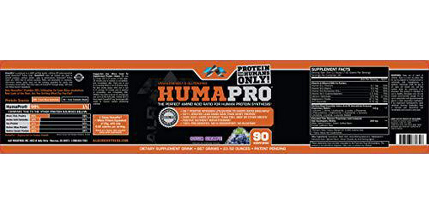 Alr Industries HumaPro Sour Grape 90 Servings (667 Grams 23.52 Ounces)