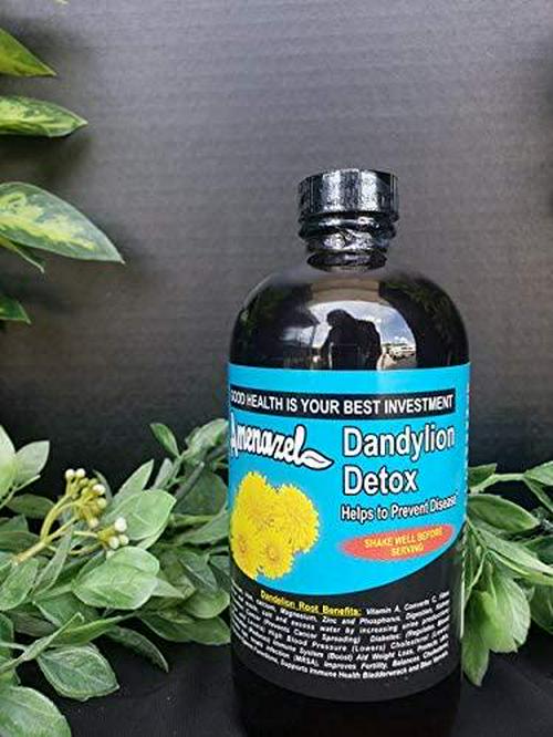 Amenazel Dandylion Detox 16oz Bottle - All Natural