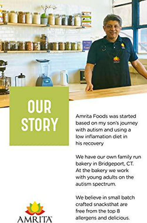 Amrita Foods Hemp Protein Powder 1 lb | Vegan, Non-GMO, Soy Free, Gluten Free, Peanut Free, Dairy Free | High Protein, Keto Friendly, Fiber, Omega Rich | Smoothies and Shakes (16 Servings)