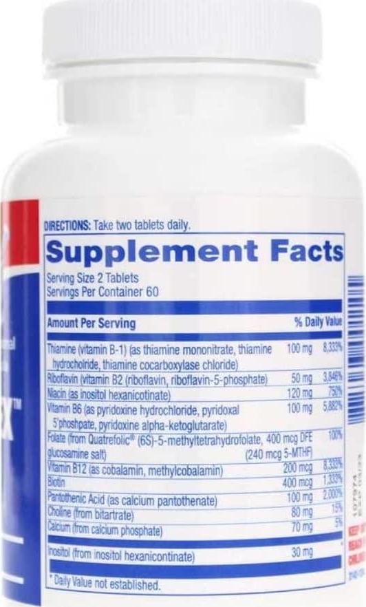 Anabolic Laboratories, TRI B Plex B Complex Formula, 120 Beadlet Caps