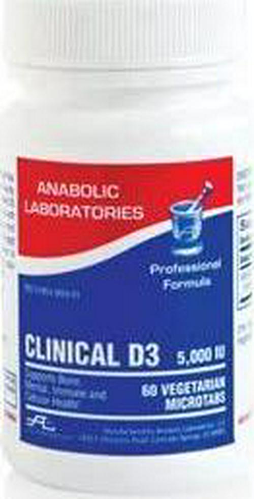 Anabolic Laboratories Clinical D3 5000iu, 60 Microtabs