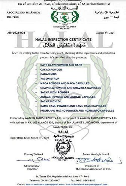 Andes Black Maca Root Powder - 7 Ounce (40 Servings) - Organic USDA Certified - Gelatinized - Vegan - NO GMO