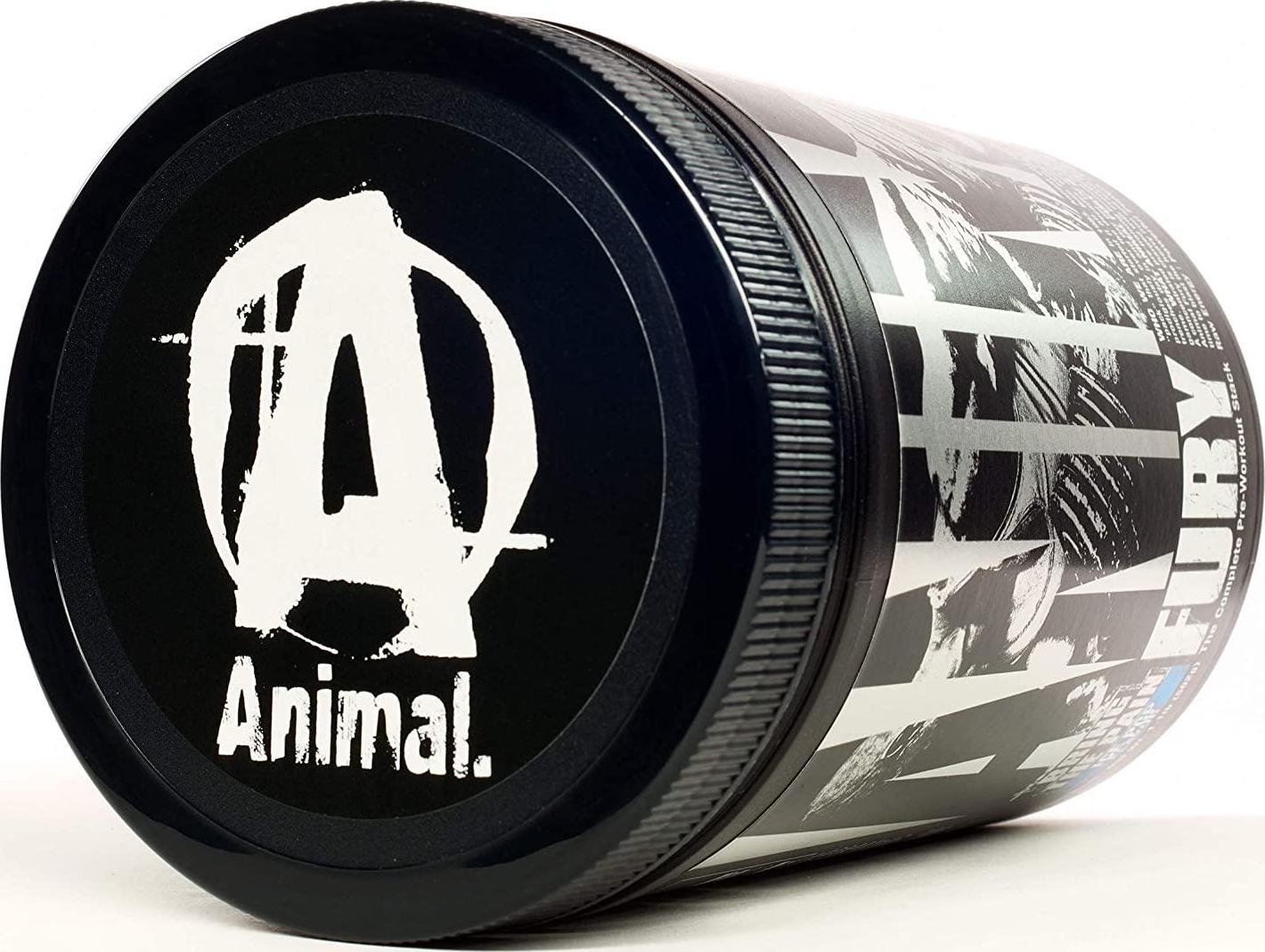 Animal Fury - Pre Workout Powder Supplement for Energy and Focus - 5g BCAA, 350mg Caffeine, Nitric Oxide, Without Creatine - Powerful Stimulant for Bodybuilders - Ice Pop - 30 Servings