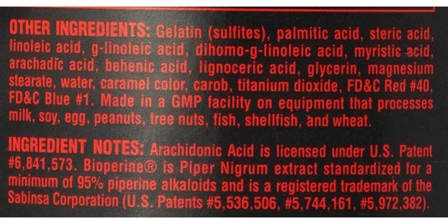 Animal Test Testosterone Booster For Men Arachidonic Acid, Yohimbe Bark, Trans Resveratrol, Cissus Quadrangularis Convenient All-in-one Packs for Strength Athletes and Bodybuilders 21 Day Cycle