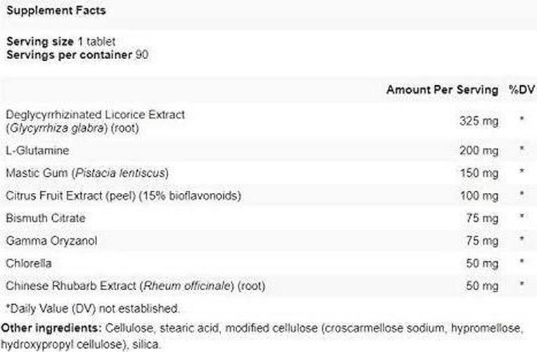 Apex Energetics Gastro-ULC 90ct (K-29) Supports The gastric mucosal Lining and intestinal Barrier with a Licorice-and L-glutamine-Based Formula incorporating Key flavonoids and phytonutrients