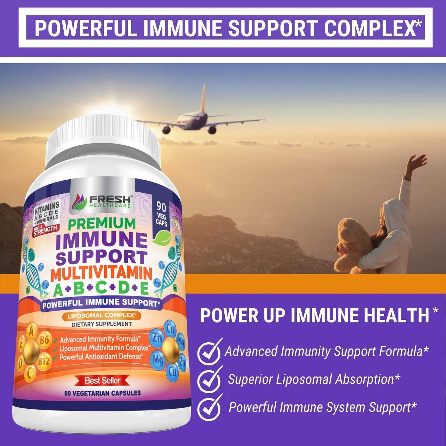 Apple Cider Vinegar and Immune Support Mutlivitamin Bundle