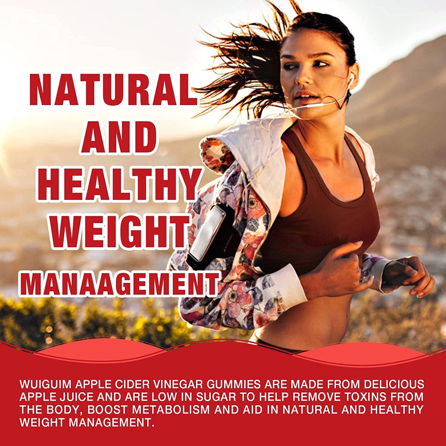 Apple Cider Vinegar Gummies with The Mother - Immunity and Detox - ACV Gummies Sugar Free Dietary Supplement - Natural Apple Flavor, Gelatin-Free, Vegan - Adults and Kids (4 Packs)