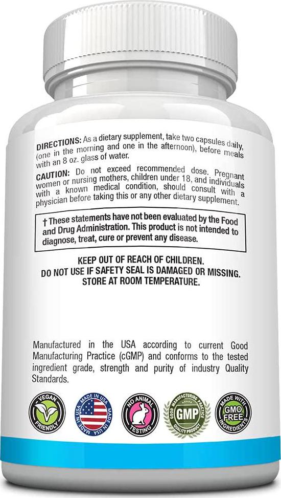 Approved Science Uric Acid Flush Supplement with Folic Acid and Tart Cherry - Reduce Uric Acid Levels, Boost Immune System, Improve Organ Function - 60 Capsules - 1 Month Supply - Made in The USA
