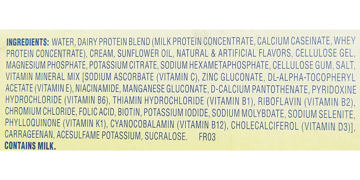 Atkins Advantage Shake, Creamy Vanilla, 4 ct, 11 oz each