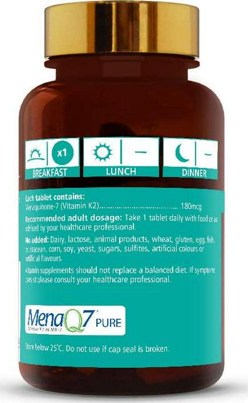 Australian NaturalCare - Everyday Health - 180mcg Vitamin K2 Tablets (90 Count)