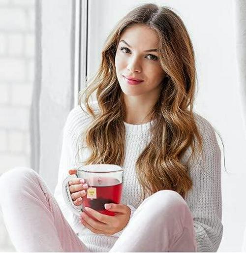 BABEWELL Bikini Detox Daytime Tea-28 Pyramid Tea Bags-Green Tea Blend with Hibiscus-Supports Metabolism Boost, Detox, All Natural, Non GMO, Vegan, Keto Friendly