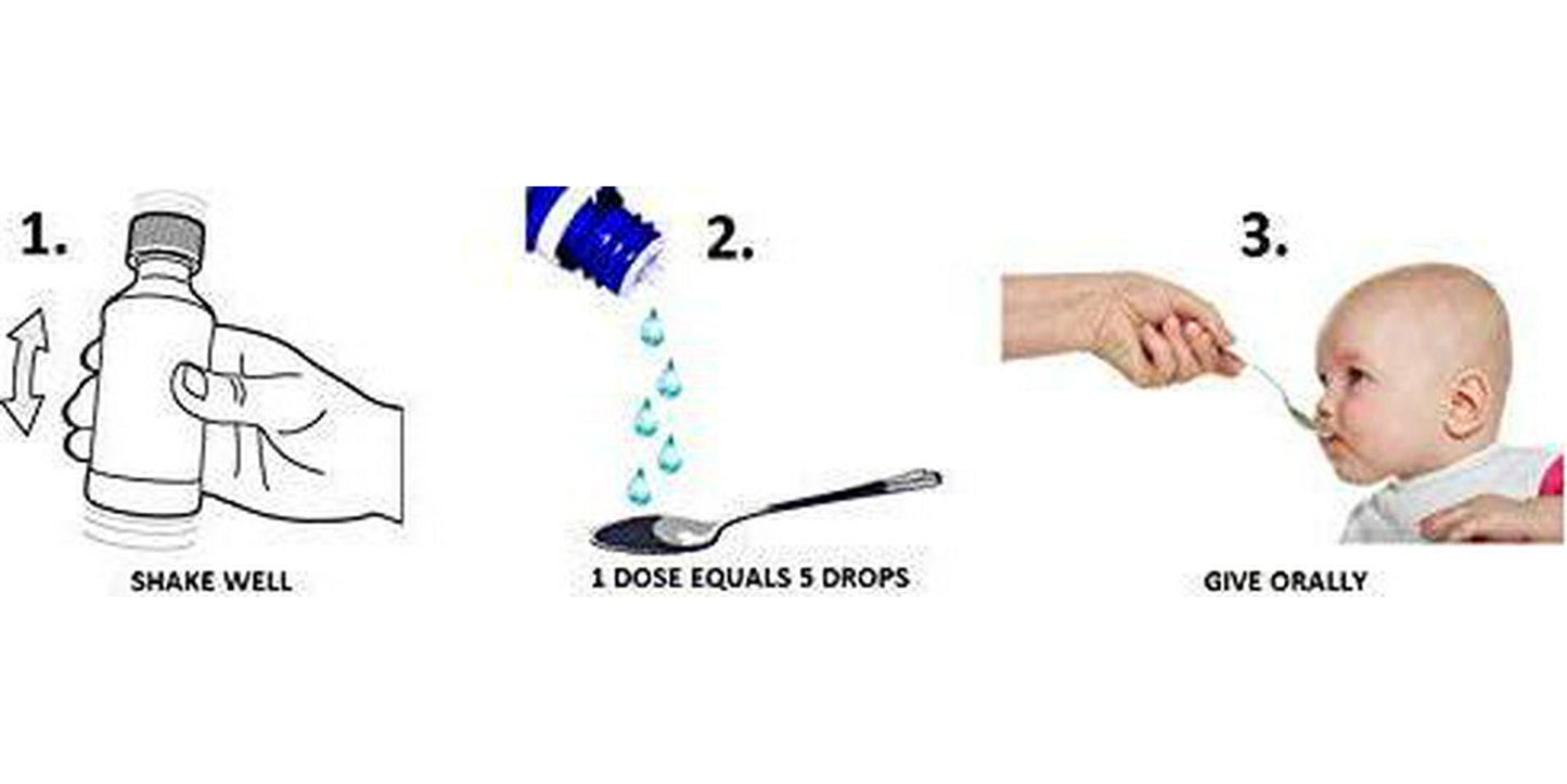 BIOAMICUS Complete Probiotic Drops for Infants and Toddlers. 10 Strains per dose.