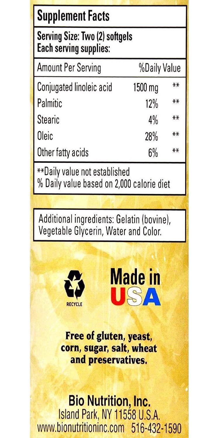 BIO NUTRITION INC. Cla 1500 60 SFG, 0.02 Pound