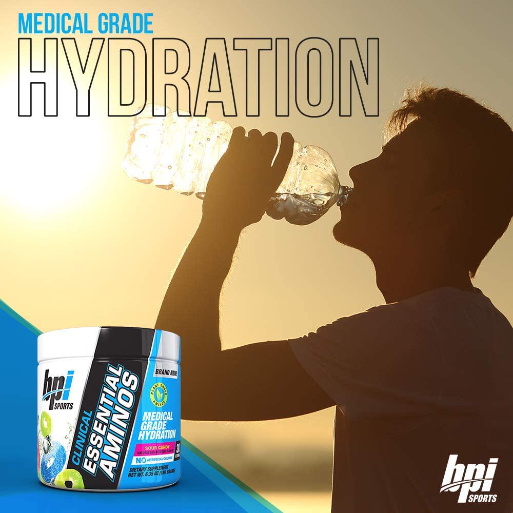 BPI Sports Clinical Essential Amino Dietary Supplement 30 Serve, Sour Candy , Sour Candy 180 grams