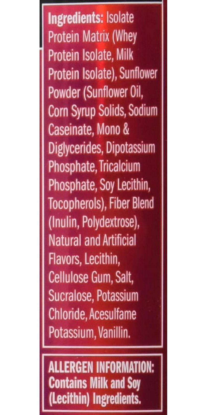 BSN SYNTHA-6 ISOLATE Protein Powder, Whey Protein Isolate, Milk Protein Isolate, Flavor: Vanilla Ice Cream, 48 servings