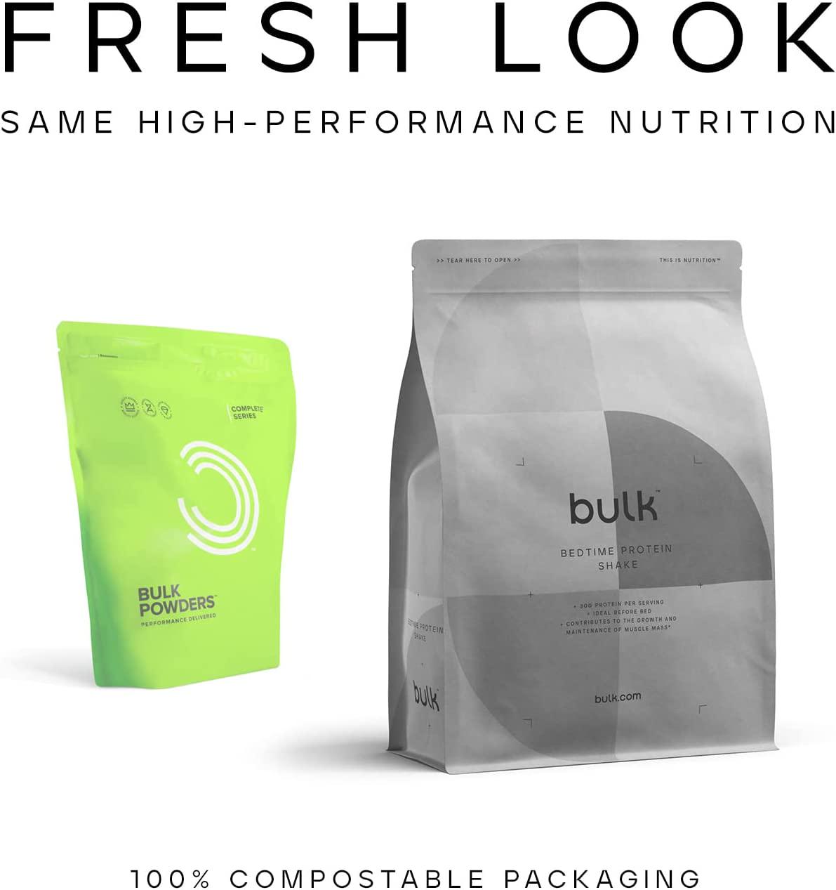 BULK POWDERS Complete Bedtime, Micellar Casein Protein Powder, Chocolate, 500 g