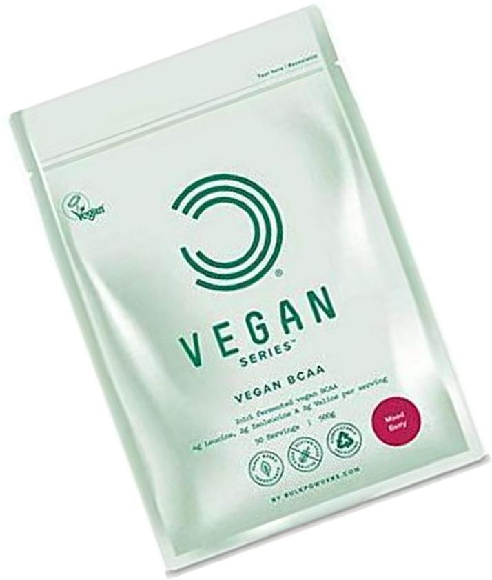 BULK POWDERS Vegan BCAA Powder, Unflavoured, 500 g