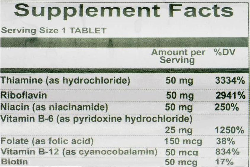 B-Complex - 90 Tablets by Nutri West