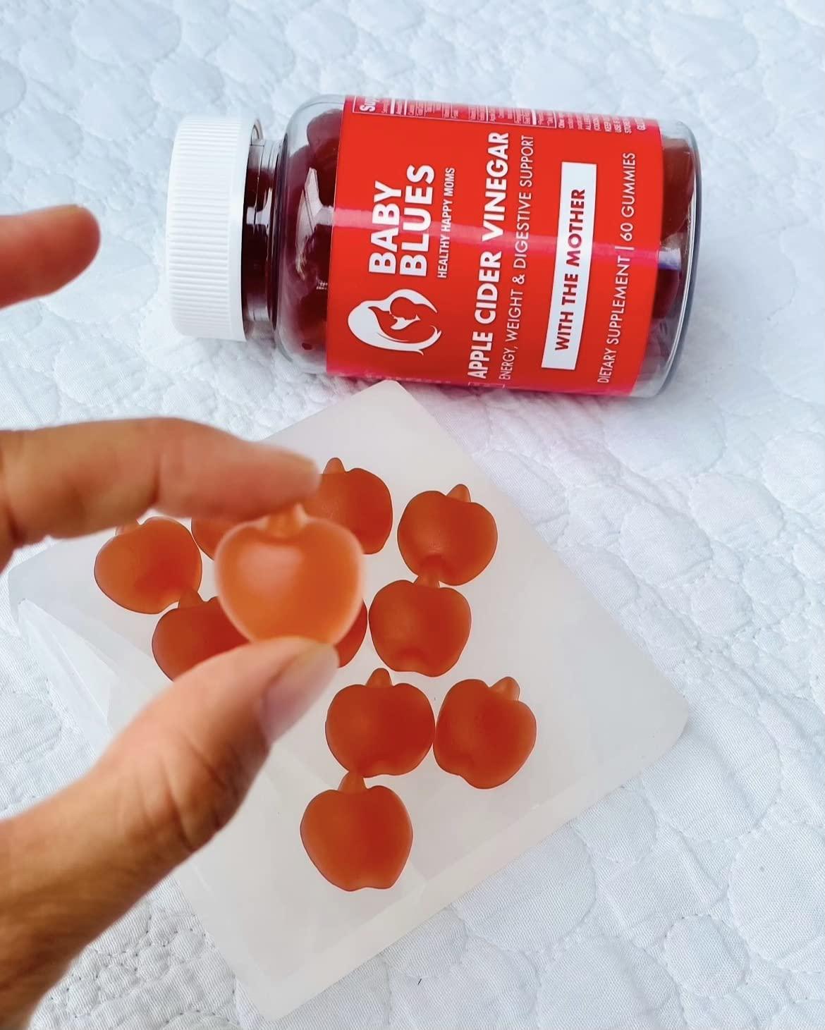 Baby Blues: Apple Cider Vinegar Gummies ACV, Postpartum Weight Loss and Energy Supplement
