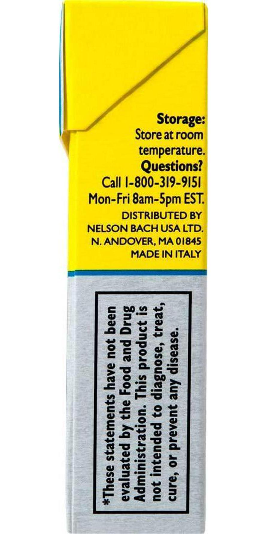 Bach RESCUE Plus Gum, Natural Mint Flavor, Stress and Tension Relief, L-Theanine and Vitamin B5 Dietary Supplement, Biodegradable Chicle Gum, No Artificial Sweeteners, Flavors, Colors, 10 Pack