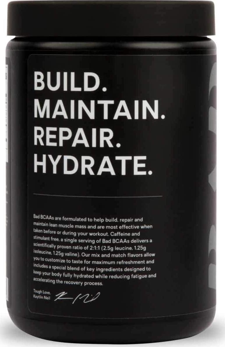 Bad Athletics Limeade BCAA's for Women are formulated to Help Build, Repair and Maintain Lean Muscle Mass and are Stimulant Free, and Delivers a scientifically Proven Ratio of 2:1:1