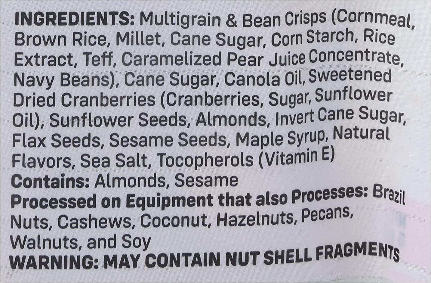 Bakery On Main Granola Gluten Free Nutty Cranberry Maple, 11 oz