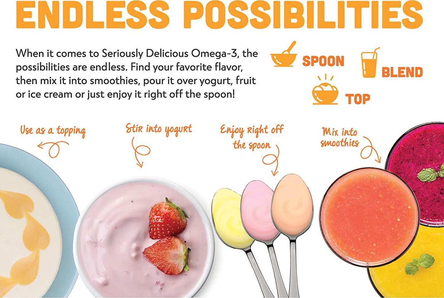 Barlean's Omega Swirl Fish Oil Lemon Zest, 16-Ounce Bottle-Packing May Vary