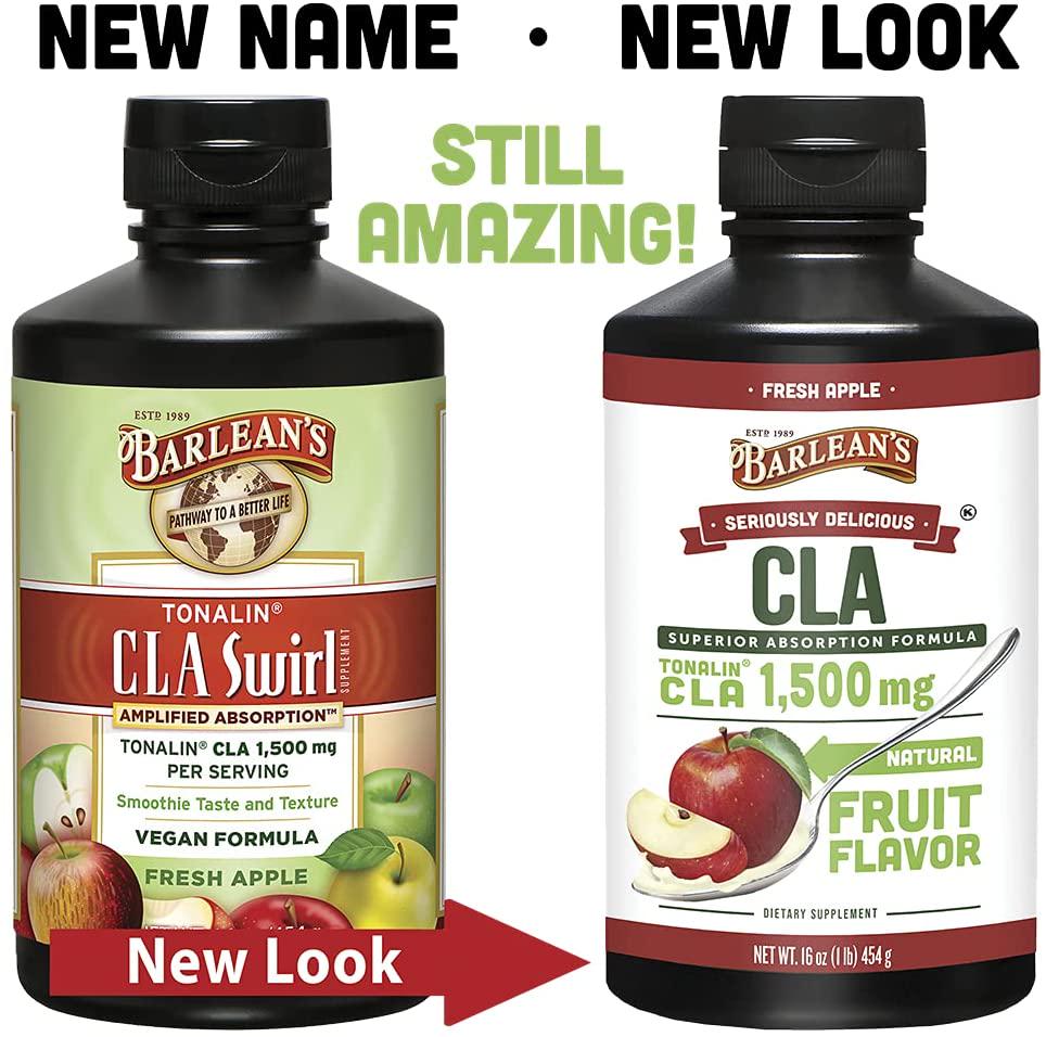 Barlean's Organic Oils Tonalin CLA Swirl, 16 Ounce